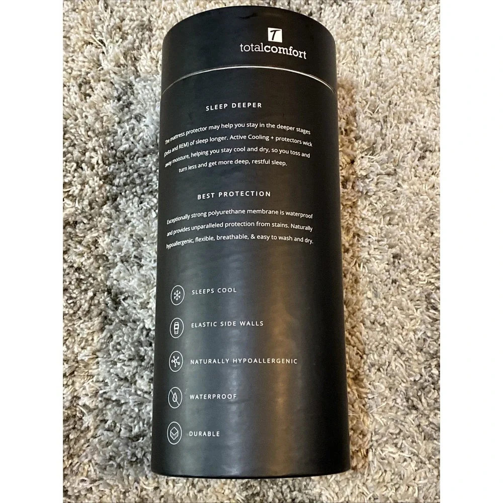 Total Comfort Active Cooling‎ Plus Mattress Protector Full Size